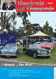 â Simply ...The Best.â - Austin Healey Owners Club