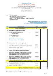 Registration Form - Malaysian Water Association.