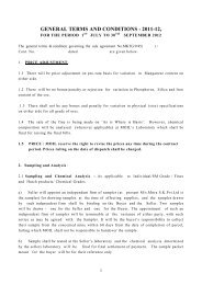 general terms and conditions - Manganese Ore (India) Limited