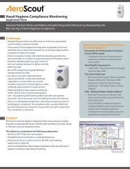 Hand Hygiene Compliance Monitoring - Stanley Healthcare Solutions