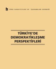 Türkiye'de Demokratikleşme Perspektifleri - Tüsiad