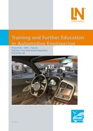 Training and Further Education in Automotive ... - Lucas-Nülle