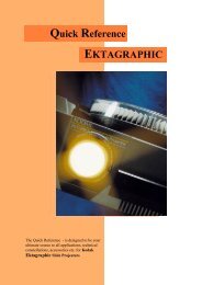 Kodak Ektagraphic Slide Projectors Manual