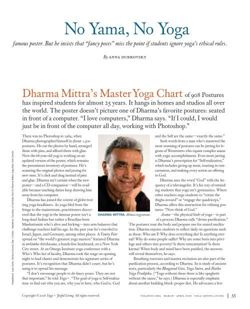 Master Yoga Chart Of 908 Postures Pdf
