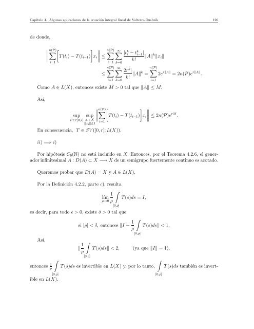 Ecuaciones Integrales Lineales de Volterra-Dushnik en Espacios de ...