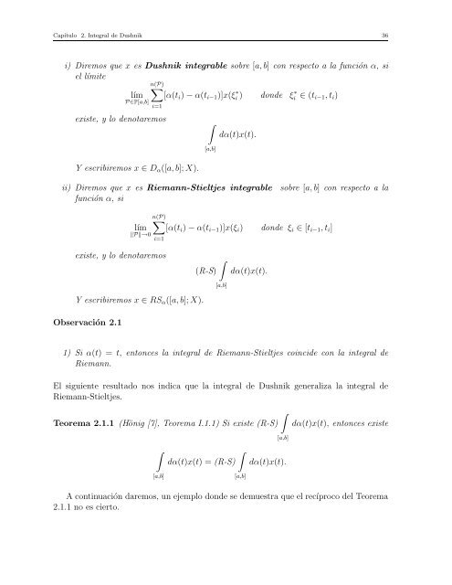 Ecuaciones Integrales Lineales de Volterra-Dushnik en Espacios de ...