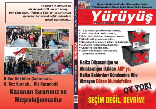 SEÇİM DEĞİL, DEVRİM - Yürüyüş