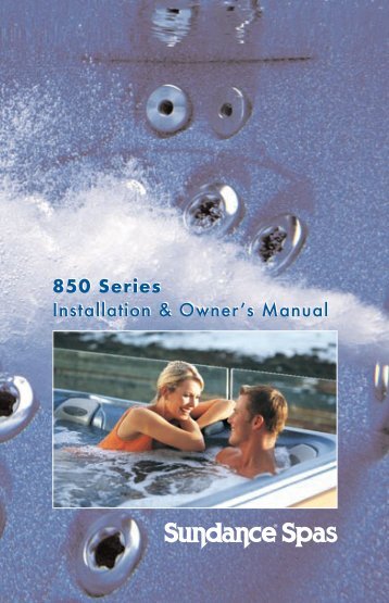 850 Series - Sundance Spas