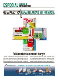 Publicitarios: con mucho margen - Correo Farmacéutico