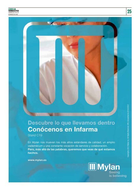 Publicitarios: con mucho margen - Correo Farmacéutico