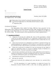 Trade Circular - Department Of Sales Tax