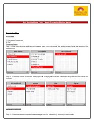 Birla Sun Life Mutual Funds - Mobile Transaction Platform Manual ...