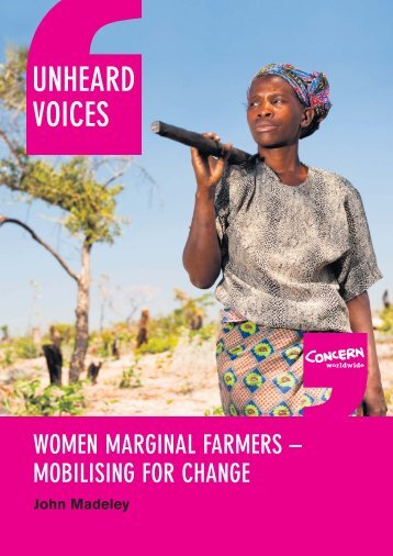 Women marginal farmers mobilising for change - Concern Worldwide