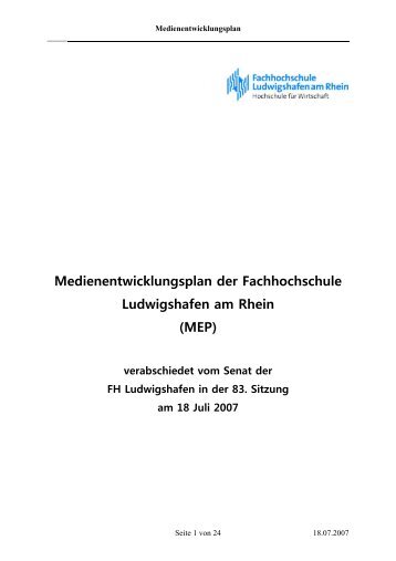 2 Zielstruktur der Medienentwicklung - Fachhochschule ...