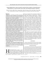 High-frequency oscillatory ventilation versus conv...