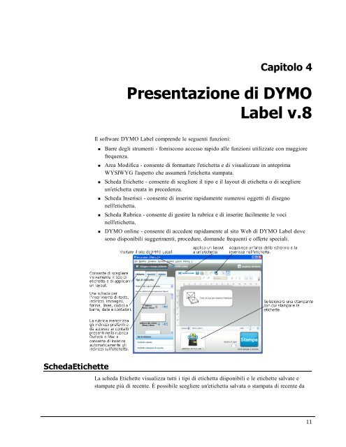 Stampa di etichette - DYMO