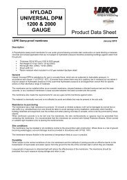 Hyload Universal DPM data sheet - IKO