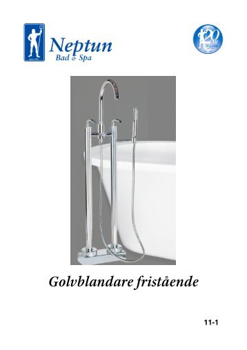 Golvblandare fristÃ¥ende - Neptun