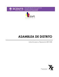 ASAMBLEA DE DISTRITO - Scouts de Venezuela