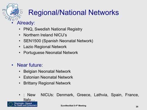 EuroNeoStat II - Neonatal European Information System