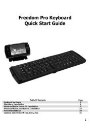 Your Freedom Pro Keyboard - Pocket PC Central