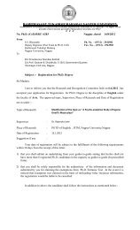 Approved letter English -January-2012 - Nagpur University