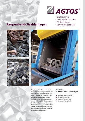 Raupenband-Strahlanlagen