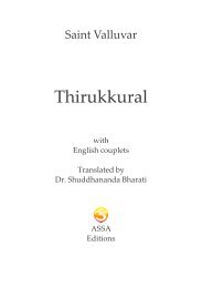 Thirukkural - Christian Piaget