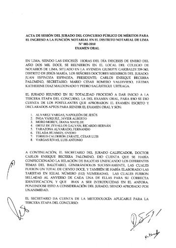 acta de sesiÃ³n del jurado del concurso pÃºblico de mÃ©ritos para ...