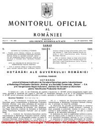 HOTâRÂ¬RI ALE GUVERNULUI ROMÂ¬NIEI