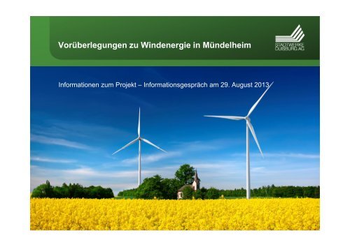 Basispräsentation Windkraftanlage (PDF, 3,7 MB)