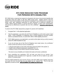 rtc ride reduced fare program for persons with disabilities