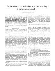 Exploration vs. exploitation in active learning : a ... - France Telecom