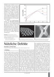 NÃ¼tzliche Defekte - Institut fÃ¼r Werkstoffwissenschaft - TU ...