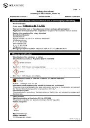 MSDS Ti-Nanoxide T-L SC - Solaronix