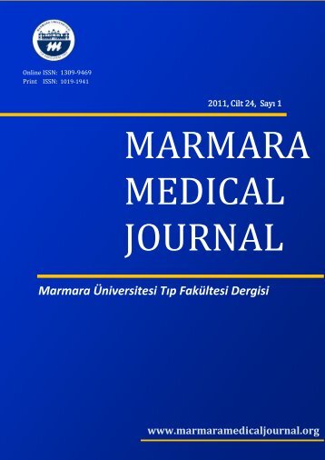 Tam Metin PDF (4158 KB) - Marmara Medical Journal