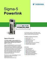 Sigma-5 Powerlink Option Datasheet - berriola