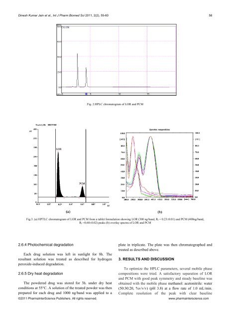 Development and validation of a stability-indicating HPTLC method ...