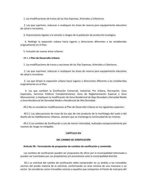 Aprueban el Reglamento de Acondicionamiento Territorial y ...