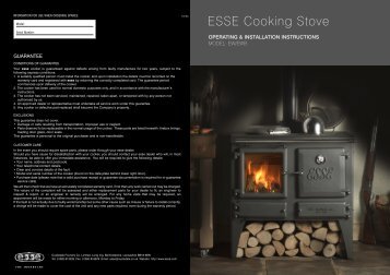 ESSE Cooking Stove - British Stoves