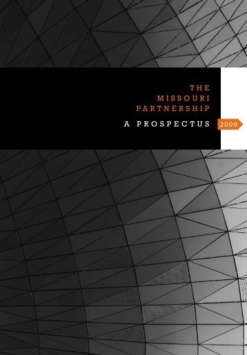2009 Prospectus - Missouri Partnership