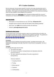 Download Short Paper Guidelines PDF