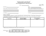 Individual / Family-Centered Assessment and Case Management Plan