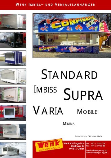 IMBISS-Katalog (PDF) - Wenk Fust