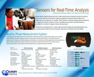 Download the Product Sheet - Ocean Optics