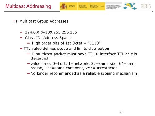 Multicast tutorial PDF - Garr