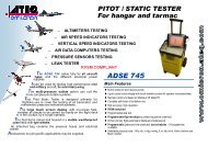 Click to view ADSE 745 specification sheet - AvionTEq