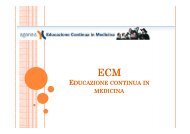 ECM educazione continua in medicina (pdf - 175 KB) - Ordine ...