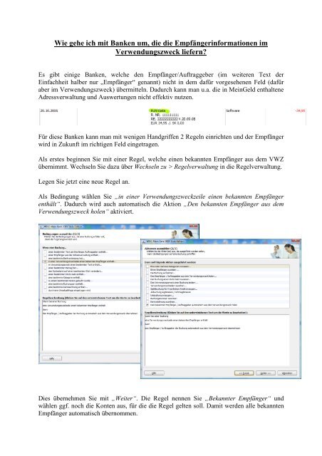 Wie Gehe Ich Mit Banken Um Die Die Empfa Ngerinfo