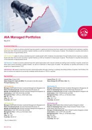 AIA Managed Portfolios - AIA Singapore